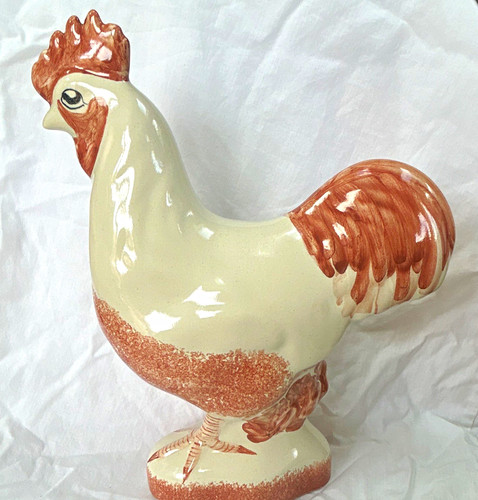 Rye pottery rooster - rye, figurine