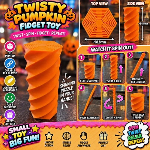 Printed twist spinning - 3d,