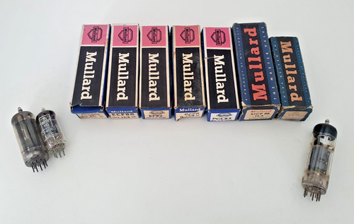 Job lot old mullard - lot,