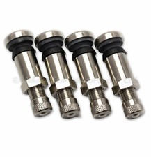 4x Genuine BBS Stainless Steel