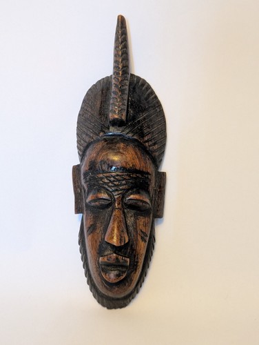 Vintage hand carved wooden - hand,
