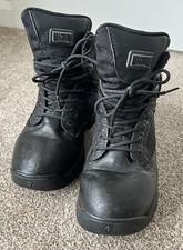 Magnum Strike Force Waterproof Black Boots Men Ladies Size UK 4 - Used