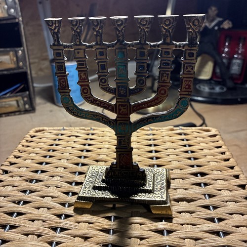Vintage brass bronze travel - bronze,