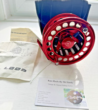 Rare Loop Evotec HD G3 8/10 Limited Burdundy Edition Fly Reel with Case