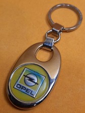 Vintage Opel keyring Logo Keychain METAL retro KEY RING