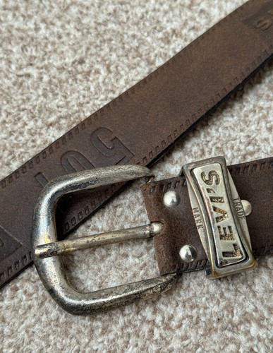 Levi 501 genuine - genuine, leather