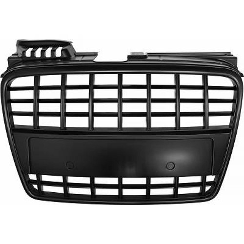Radiator grille mat black - radiator,