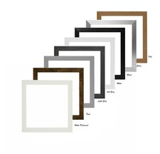 Square Deep 3D Deep Box Frame Range Picture Photo Frame Display, Various Sizes 