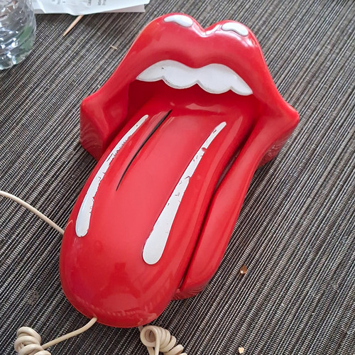 Lips tongue novelty retro - lips,