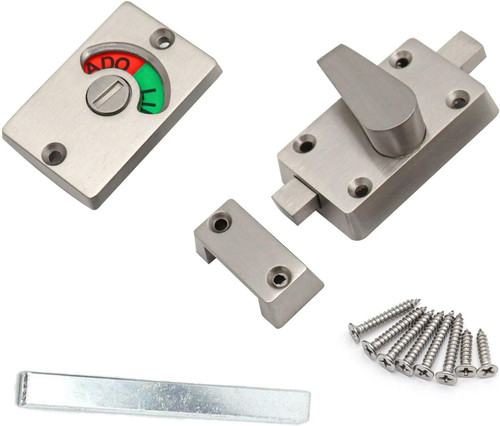 Door lock indicator - indicator,, toilet