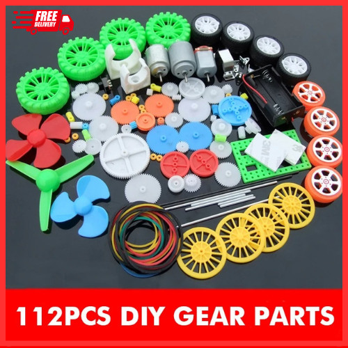 112pcs plastic gear - plastic,
