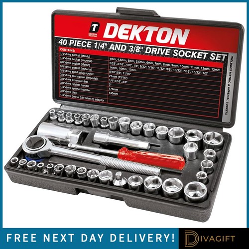 Professional 40pc 3 8 - 1/4", 3/8"
