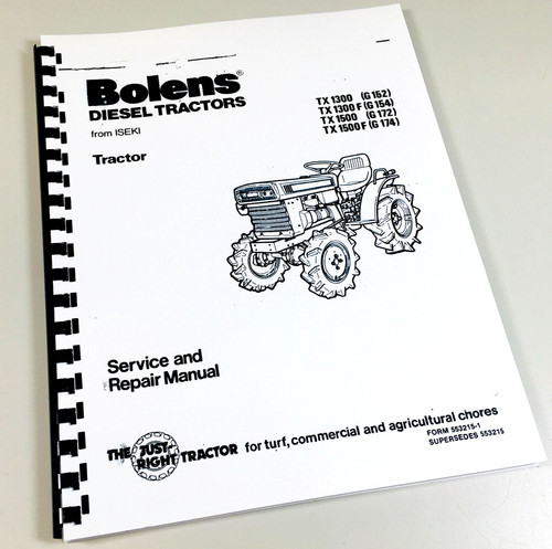 Bolens g152 g154 g172 g174 - bolens,