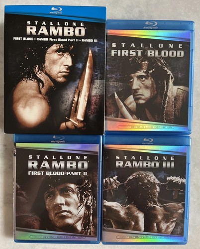 Rambo trilogy first - rambo, (blu-ray)