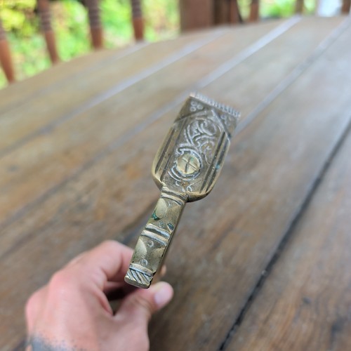 Antique brass tuareg sugar - brass,