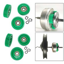 3 Pieces Nylon Gears Professional Electronic Motor Gears for Electric Bike