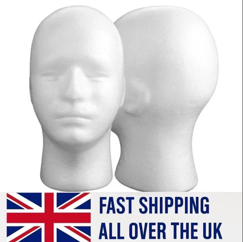 Mens foam head - foam, polystyrene