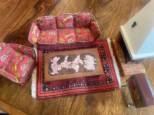 Dolls house sitting room - house,