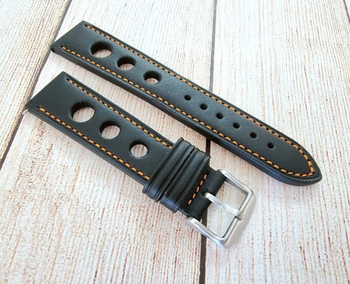 Premium leather watch strap - leather,