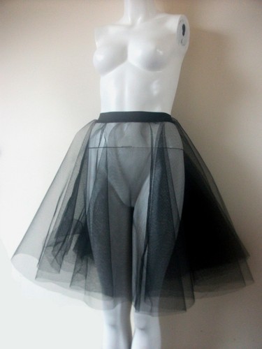 Black petticoat underskirt - underskirt, 2