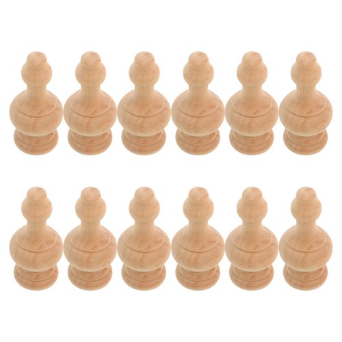 Pcs hand carved wooden post - 12,
