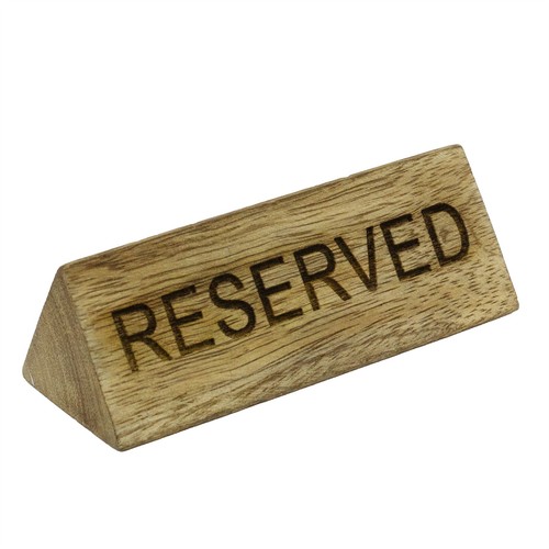 Mango wood reserved table - wood,