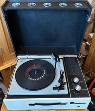 1969 Elizabethan Astronaut  Vintage Record Player Fully Served & Superb. 