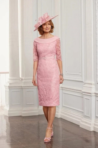 Condici lace dress - soft, pink