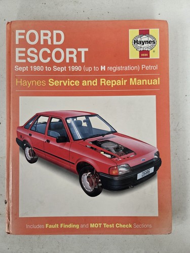 Ford escort mk3 mk4 - ford, haynes