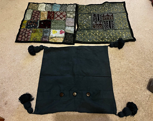 Patchwork cushion covers - patchwork, (