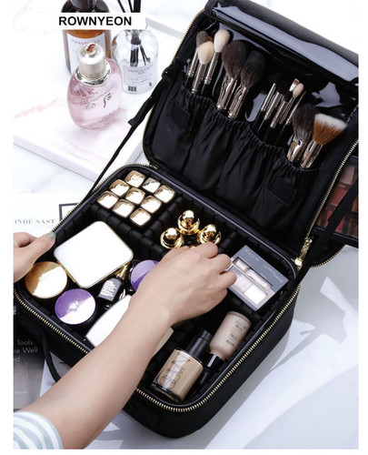 Makeup bag portable - makeup,