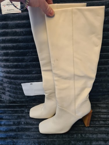 Mango leather knee high - mango, knee-high