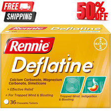 Deflatine trapped wind and - wind,