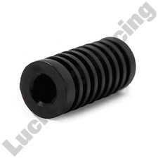 Gear lever rubber toe foot peg