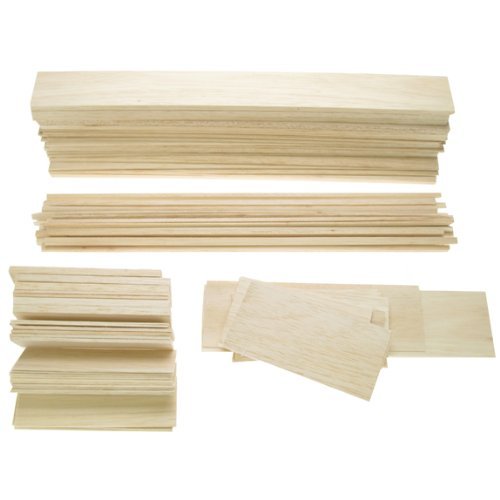 Balsa wood giant pack - balsa,