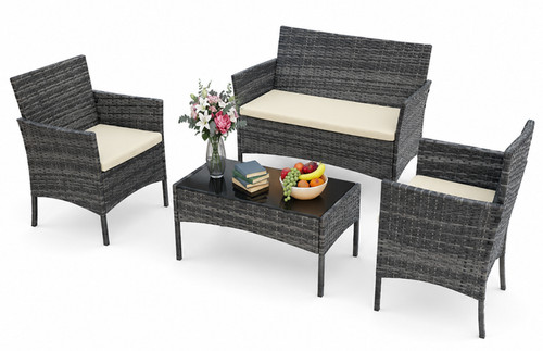 Garden rattan furniture - garden,