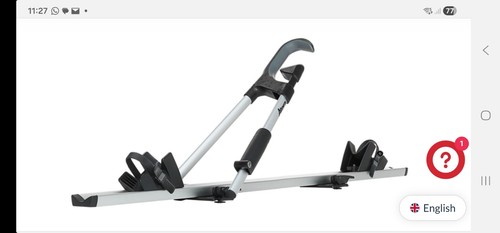 Roof bike carrier giro af - x,