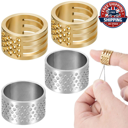 4pcs metal sewing thimbles - sewing,