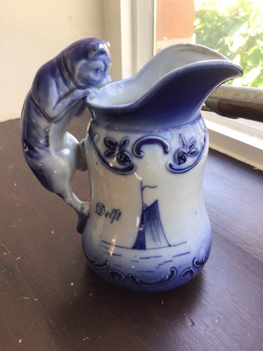 Holland milk jug - delft,, 19th