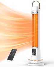 Patio Heater for Outdoor Use Electric Space Heater Indoor Portable Infrared H...