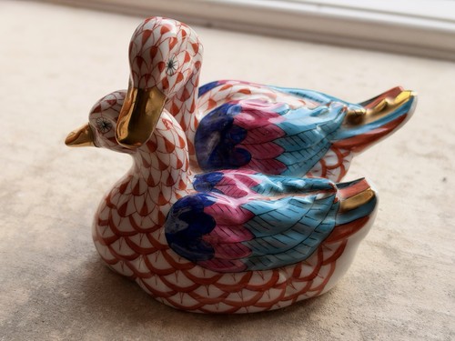 Herend ducks break on - ducks, beak