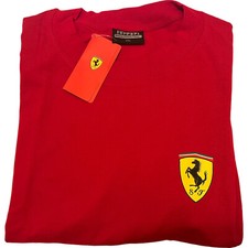 Vintage Ferrari Official F1 T-shirt TSS&PRare L/XL/XXL NEW | Genuine Crew Neck