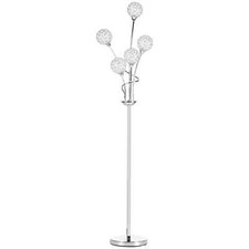 Silver K9 Crystal Floor Tall
