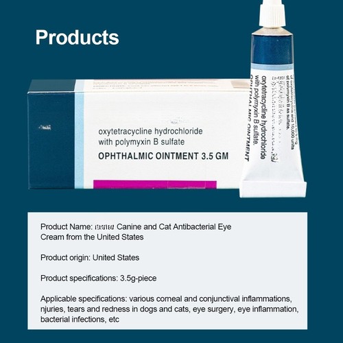 New pet eye health ointment - pet,