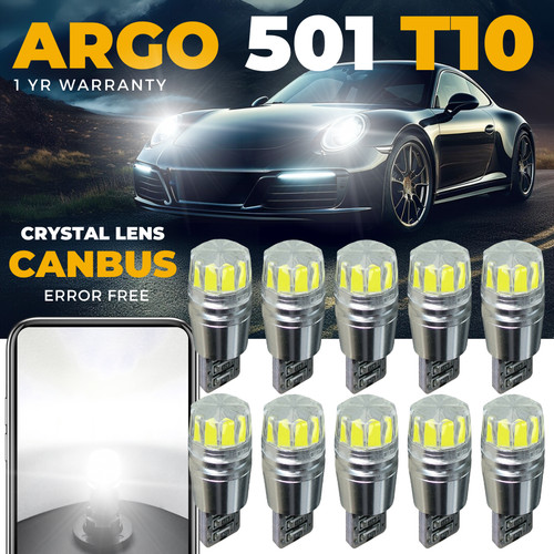 T10 car led 501 - side, light