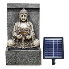 Solar Water Fountain LED Stone