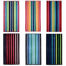 Striped Beach Towel Large