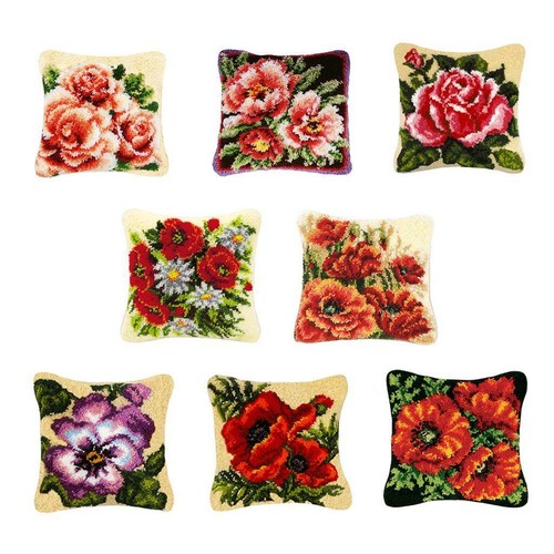 Diy latch hook kit rug - rug, making