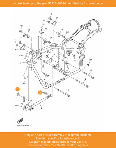 Yamaha bolt hexagon socket - hexagon,