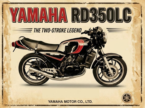 Motorcycle yamaha rd350lc - motorcycle,